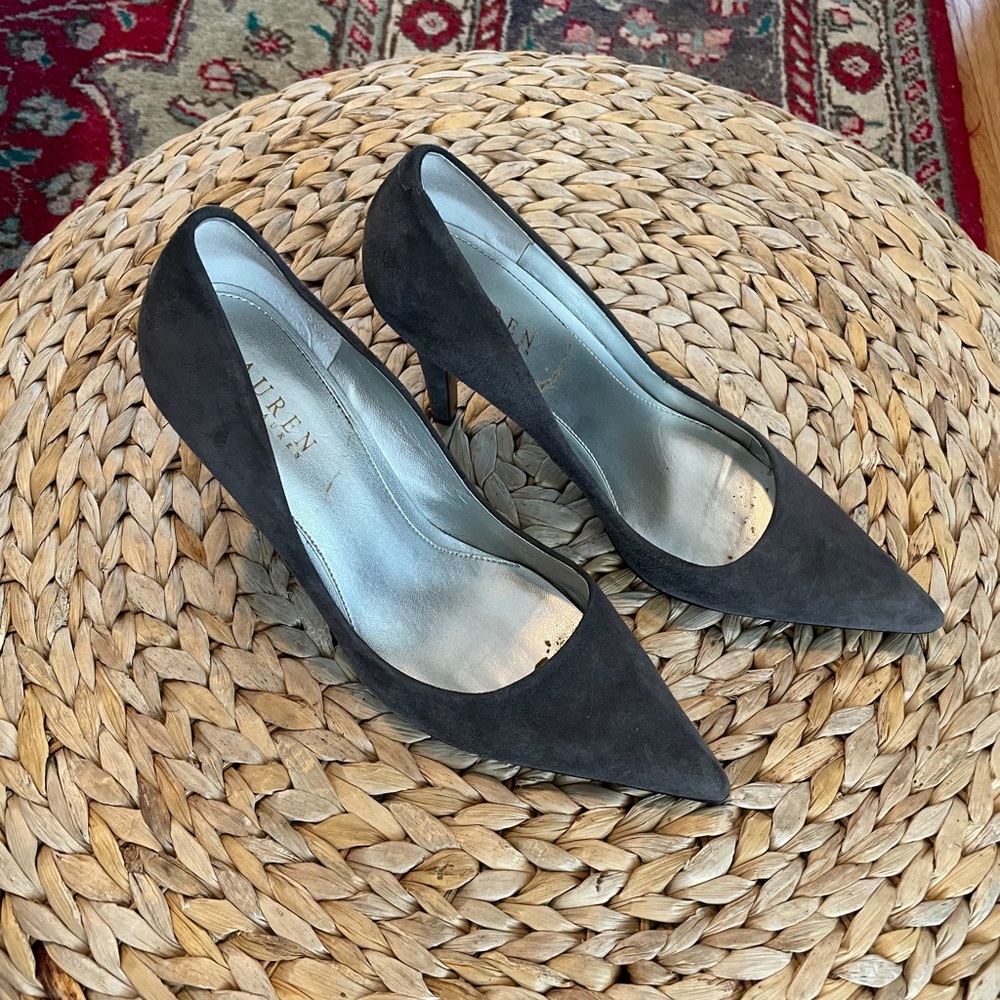Lauren by Ralph Lauren suede point heel